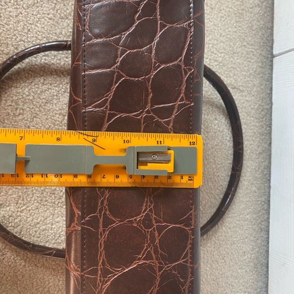 Lanvin brown leather handbag - Picture 9 of 10